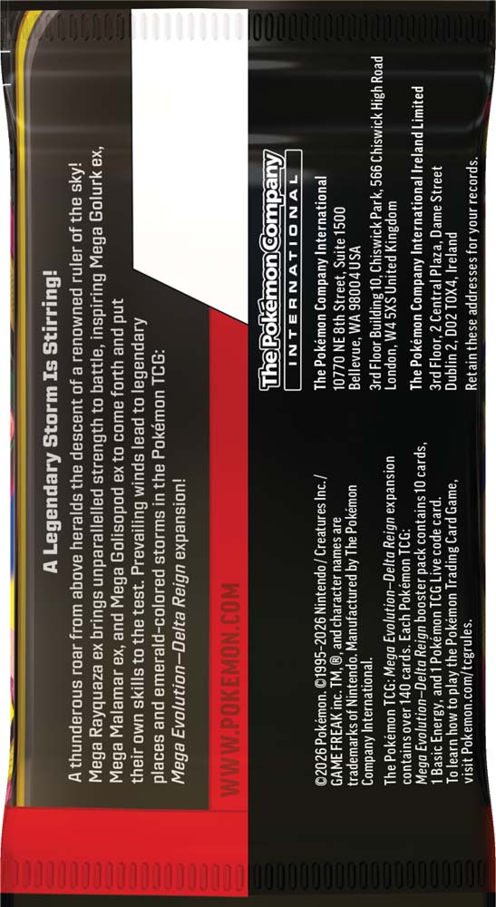 Pokémon TCG: Mega Evolution - Delta Reign Booster Box