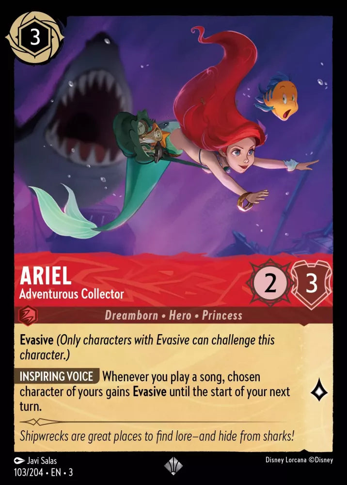 Ariel - Adventurous Collector (103/204) -  Into the Inklands