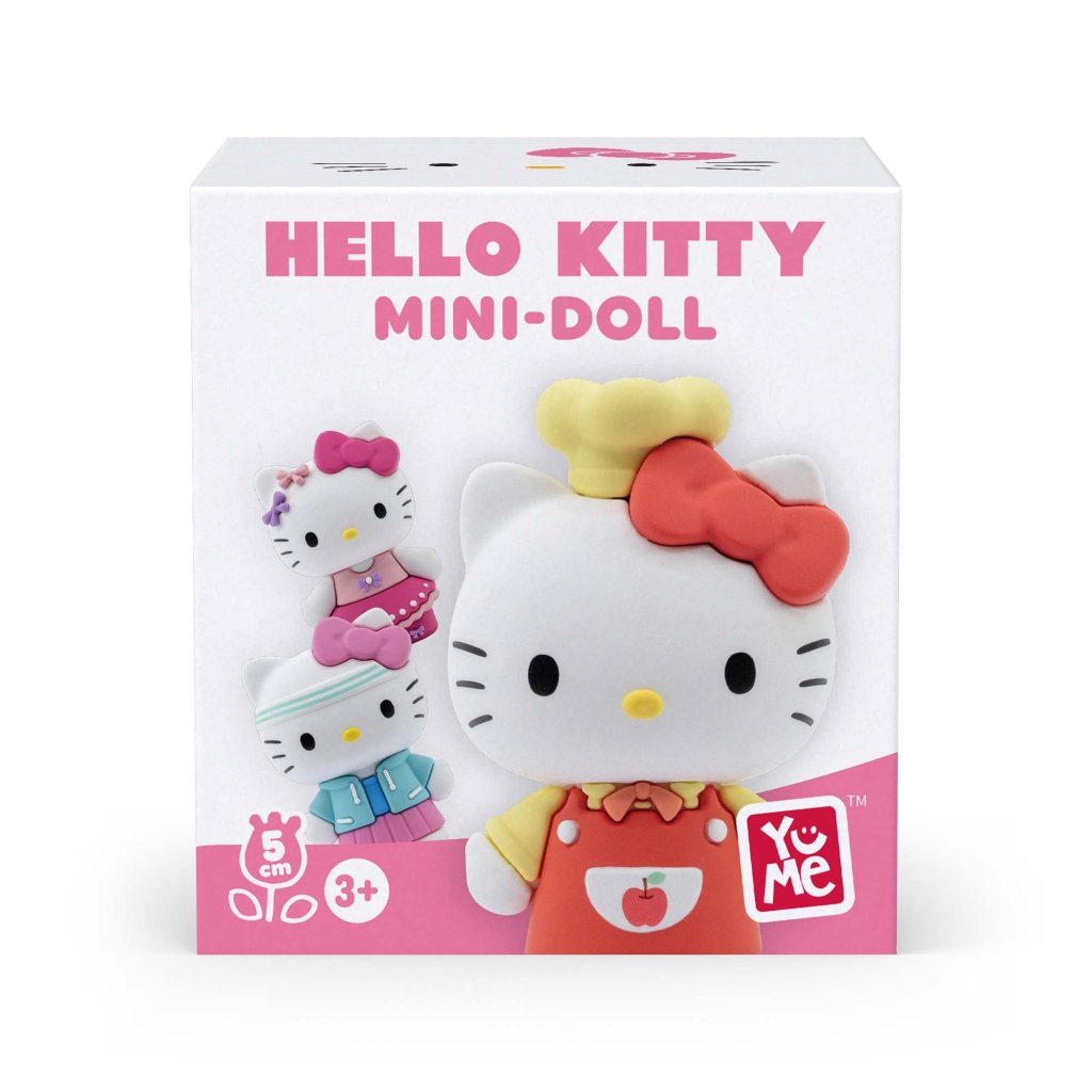 HELLO KITTY - YuMe 5cm Mini Doll Figurine Collection PDQ - Cute Outfit Series Blind Box