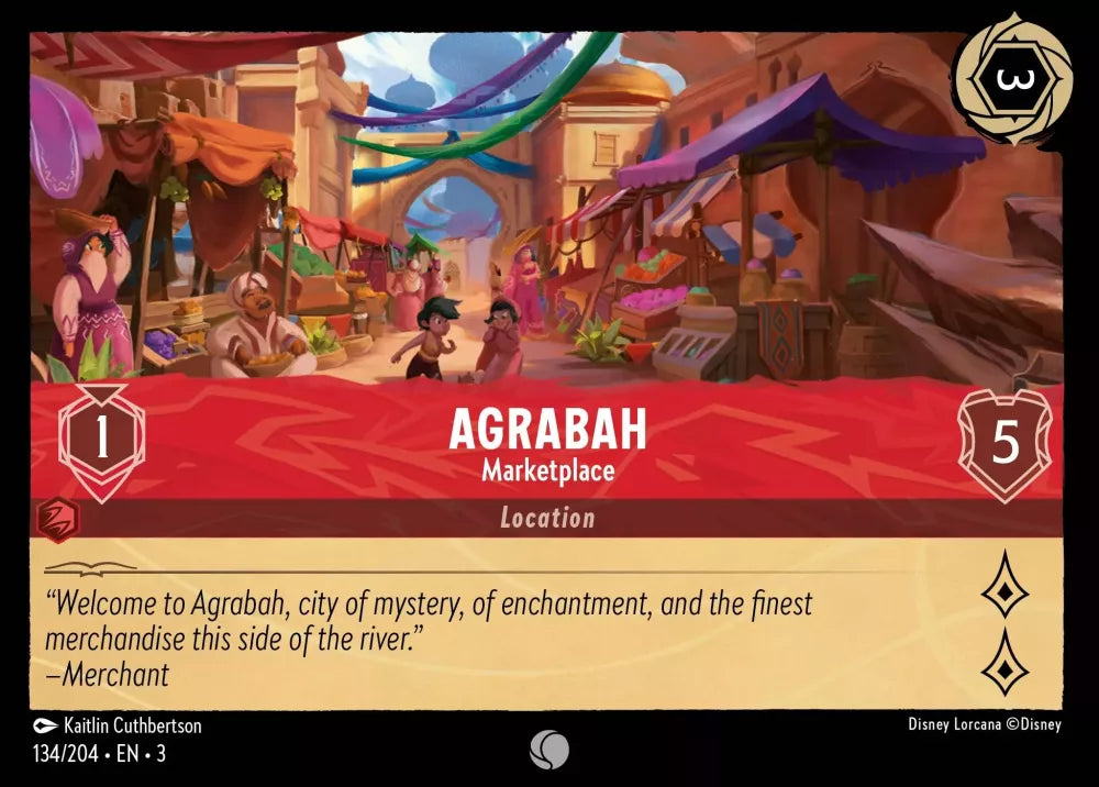 Agrabah - Marketplace (134/204) -  Into the Inklands