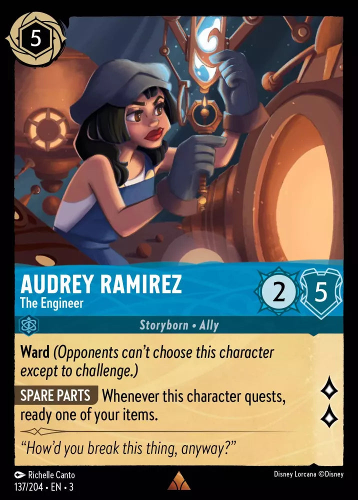 Audrey Ramirez - The Engineer (137/204) -  Into the Inklands