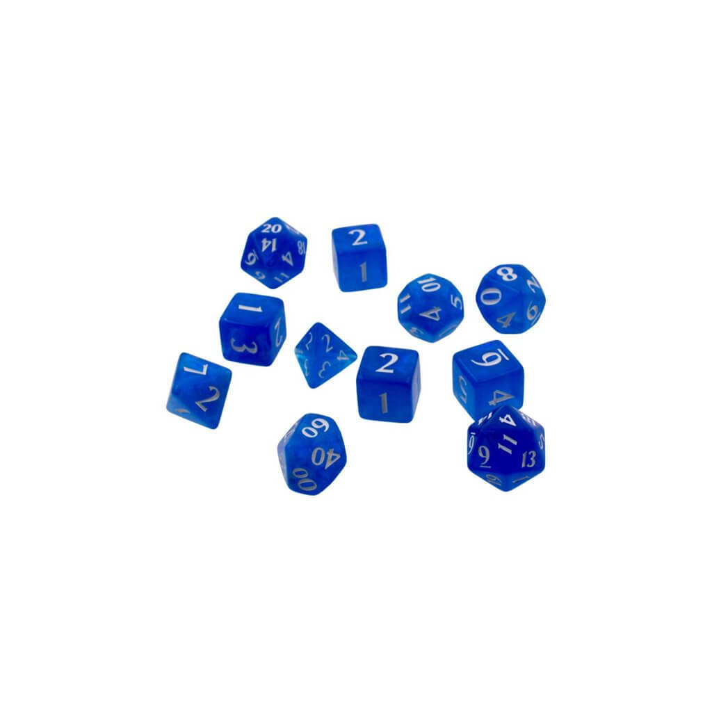 Ultra Pro Eclipse 11 Dice Set: Pacific Blue