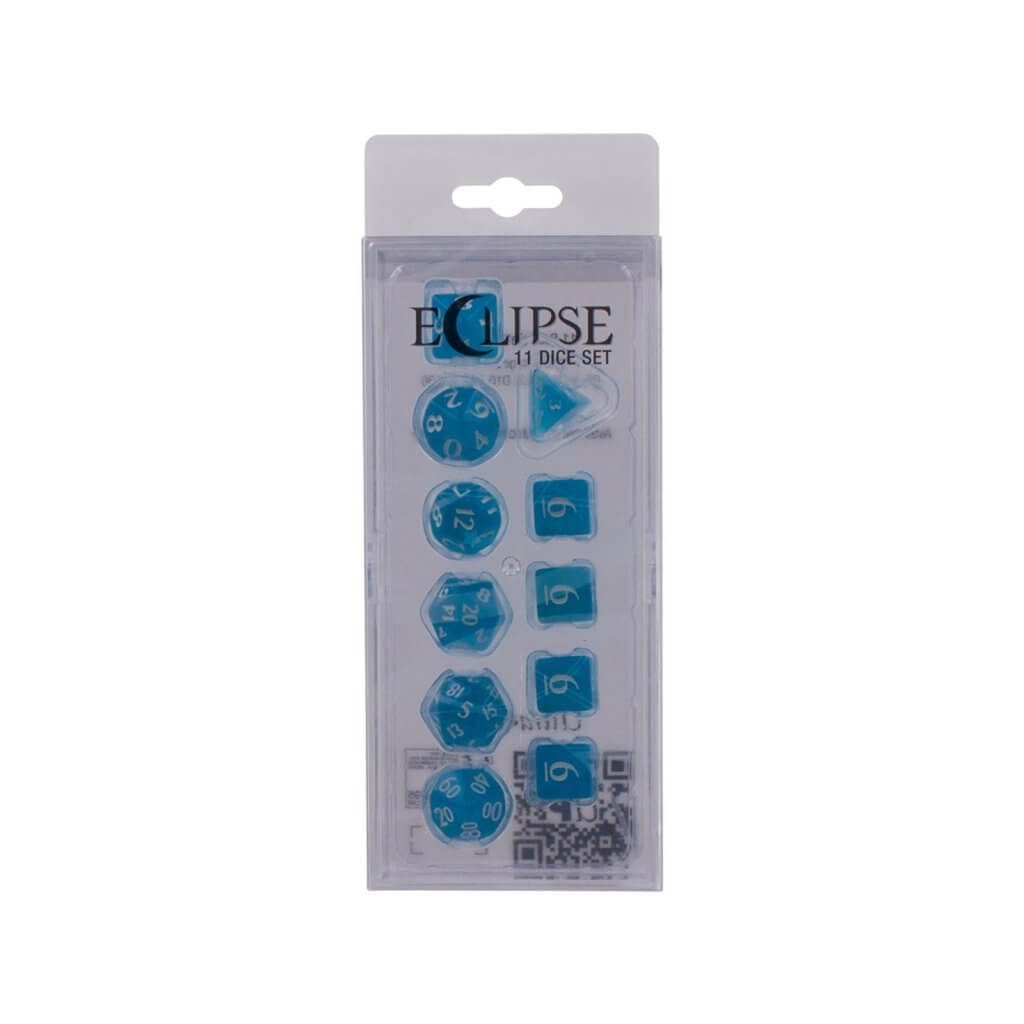 Ultra Pro Eclipse 11 Dice Set: Sky Blue