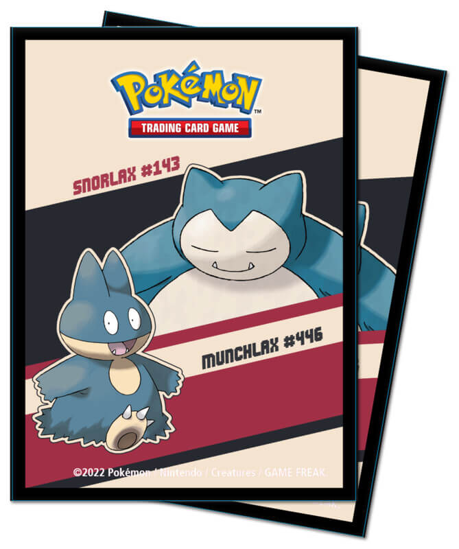 ULTRA PRO Pokémon - Deck Protector Sleeves- Snorlax & Munchlax