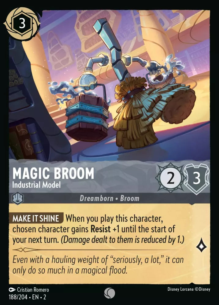Magic Broom - Industrial Model (188/204) -  Rise of the Floodborn