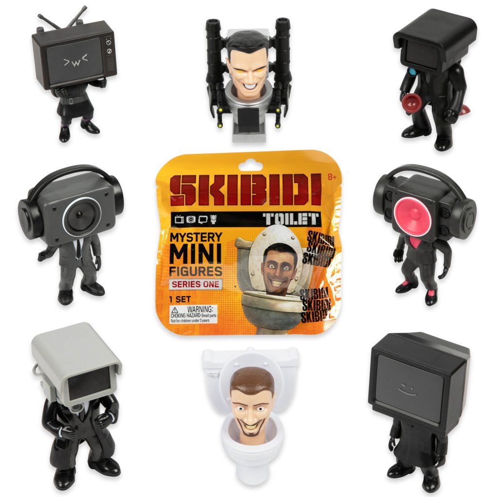 Skibidi Toilet Mini Mystery Figures -Series 1