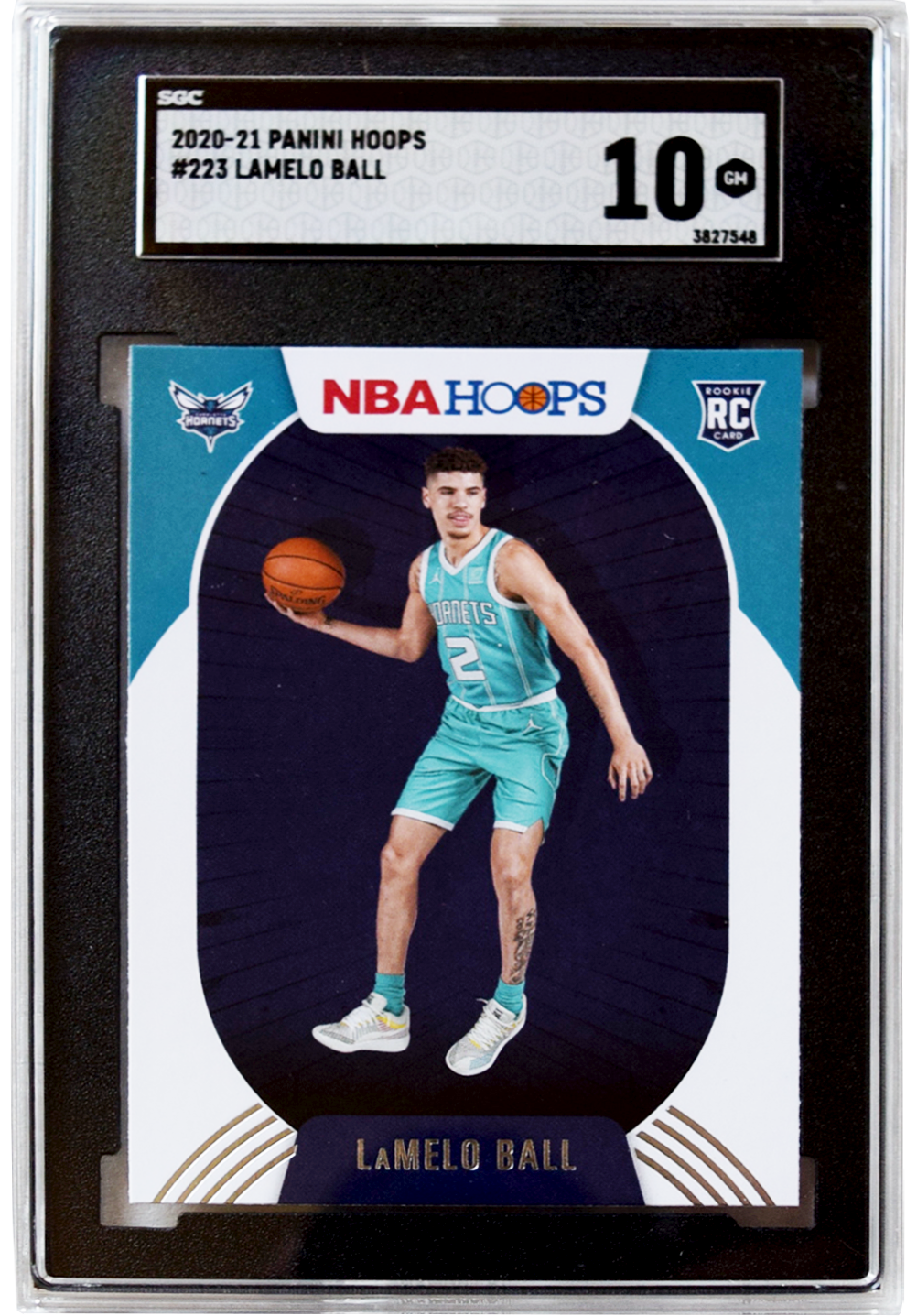 2020-21 パニーニ フープ | #223 ラメロ ボール SGC 10 GM ジェム ミント