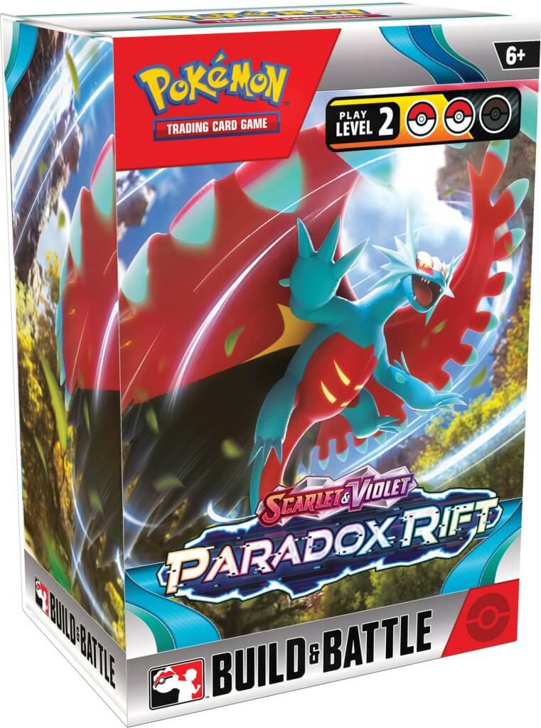 Pokémon TCG: Scarlet & Violet 4 Paradox Rift Build & Battle Box