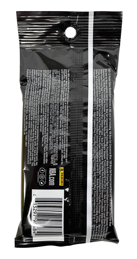 PANINI 2021-22 NBA Select Basketball Hanger Pack