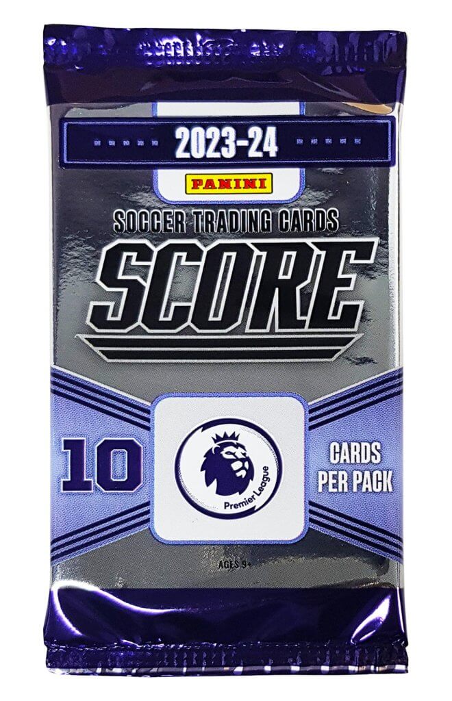 PANINI 2022 Score Premier League Soccer Booster Pack