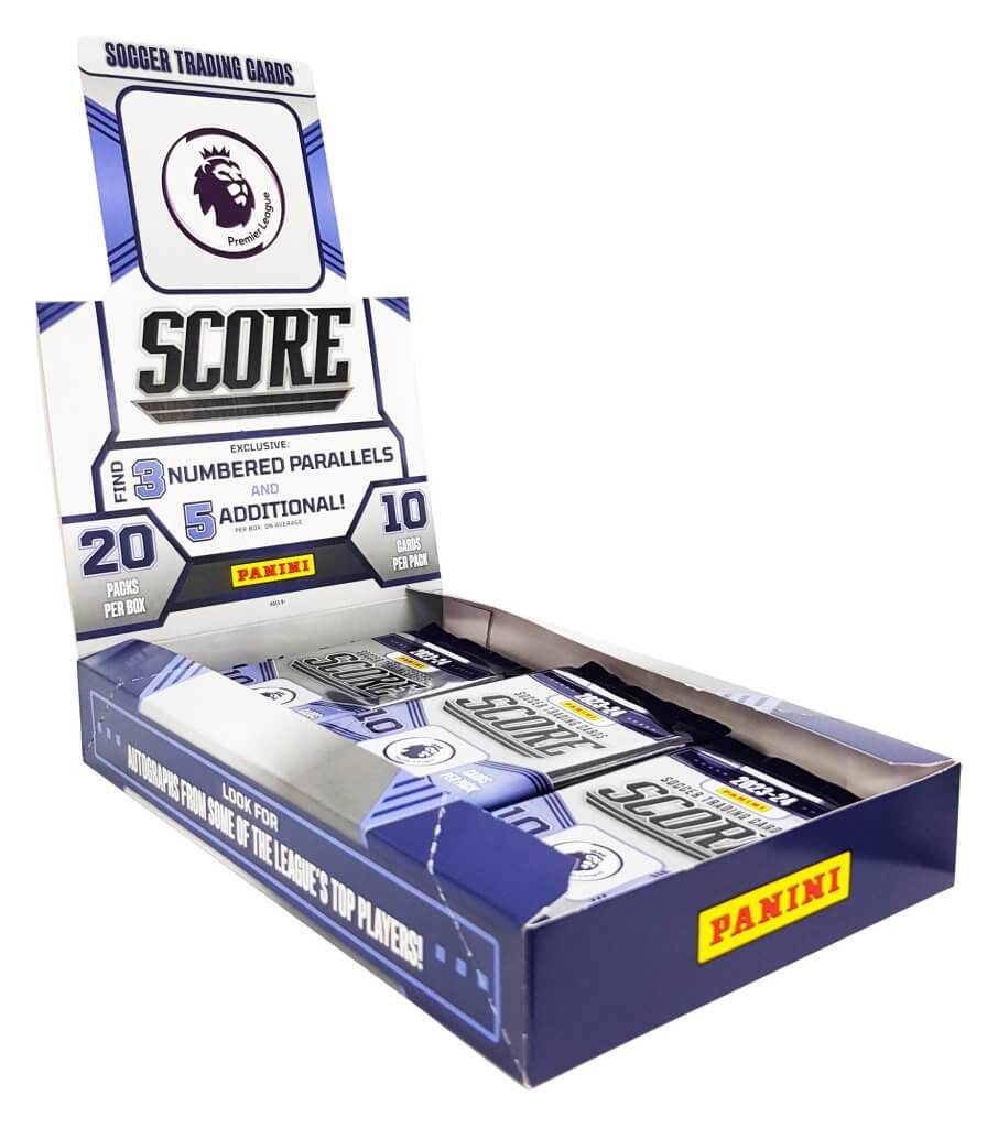 PANINI 2022 Score Premier League Soccer Booster Pack