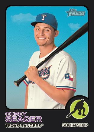 TOPPS 2022 Baseball Heritage High Number Cards Booster Pack