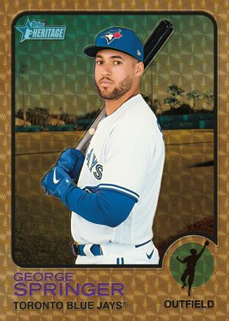 TOPPS 2022 Baseball Heritage High Number Cards Booster Pack