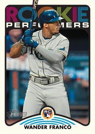 TOPPS 2022 Baseball Heritage High Number Cards Booster Pack