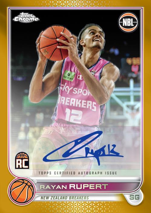 TOPPS 2023 NBL Basketball Cards - Chrome Booster Pack