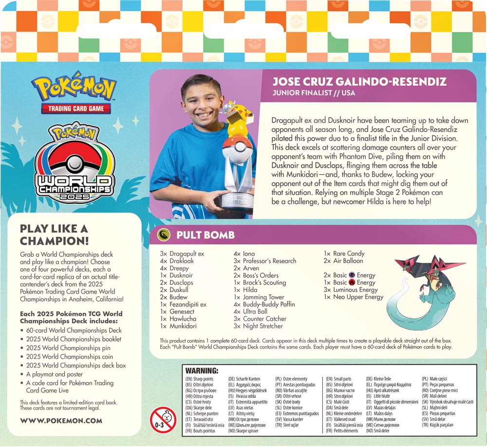 Pokémon TCG: 2025 World Championships Deck