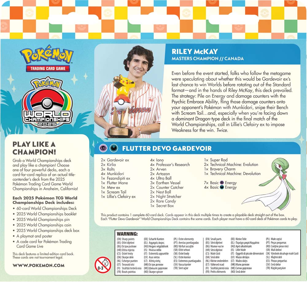Pokémon TCG: 2025 World Championships Deck
