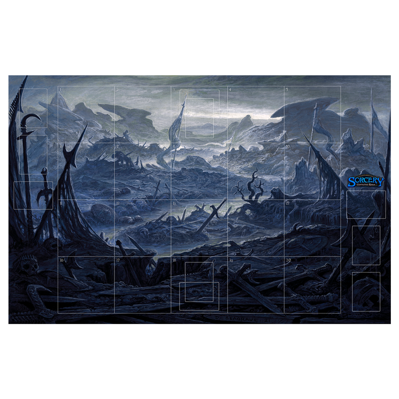 Sorcery: Contested Realm - Alpha Two Player Playmat