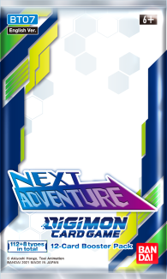 Digimon Card Game Series 07 Next Adventure BT07 Booster Pack