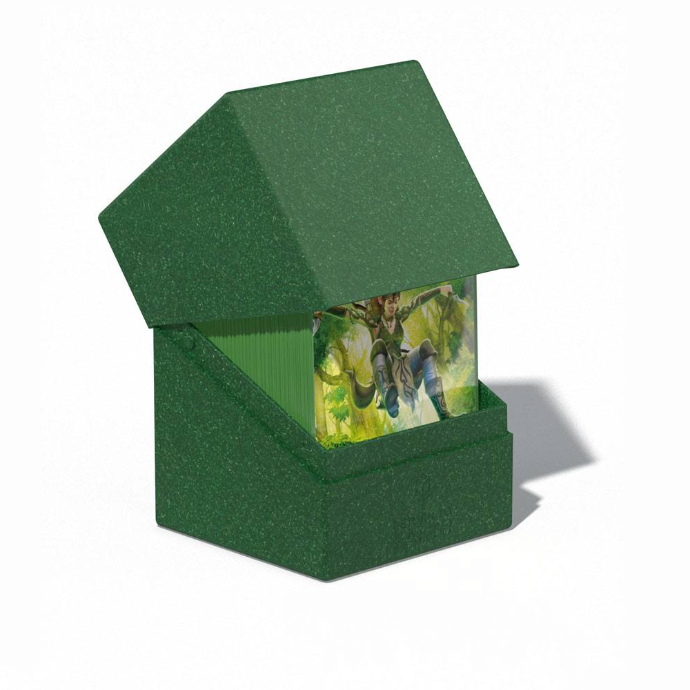 Ultimate Guard Return to Earth Boulder 100+ Deck Box Green