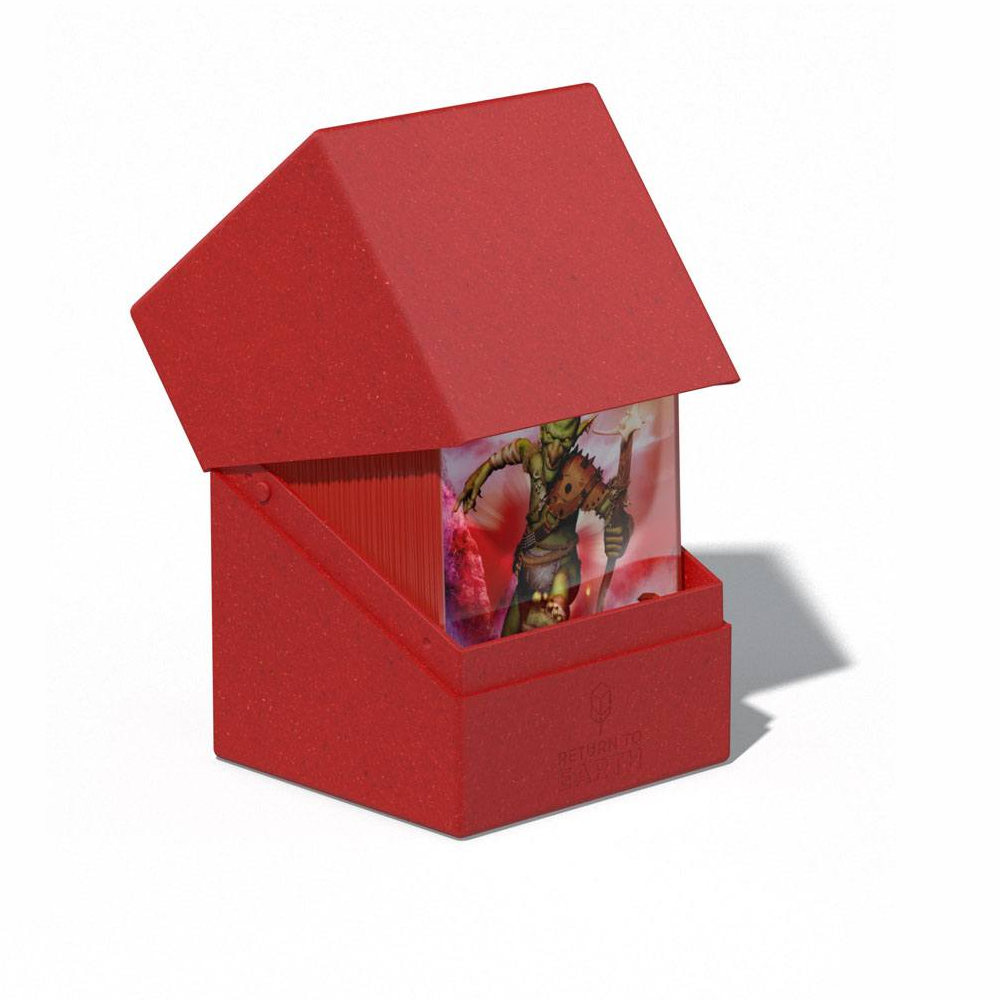 Ultimate Guard Return to Earth Boulder 100+ Deck Box Red