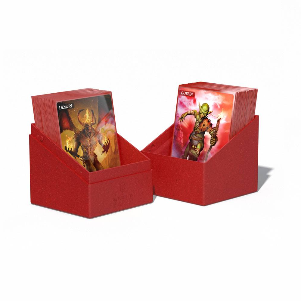 Ultimate Guard Return to Earth Boulder 100+ Deck Box Red