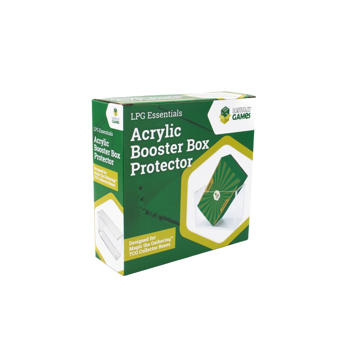 Pelindung Kotak Penggalak Akrilik LPG - Saiz Kotak Pengumpul MTG