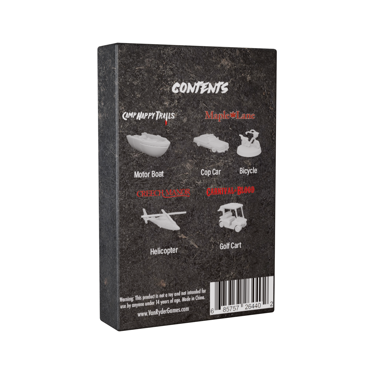 ファイナルガール シリーズ 1: 車両パック