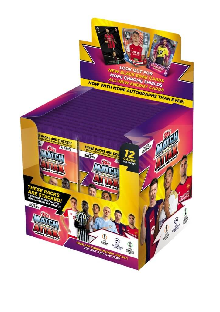 Pek Kad Dagangan UEFA Match Attax Liga Juara-Juara Edisi 2023/2024