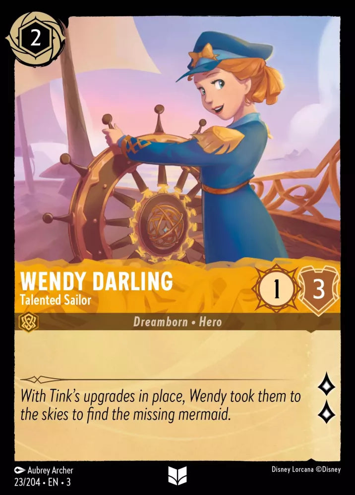 Wendy Darling - Talented Sailor (23/204) -  Into the Inklands