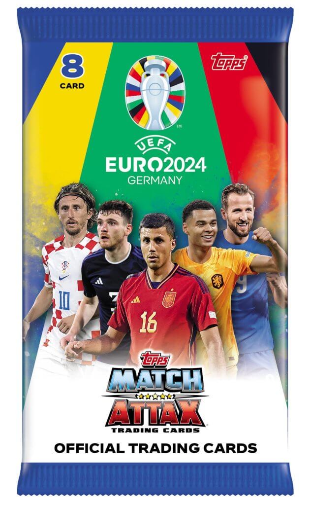 UEFA Match Attax EURO 2024 Edition Trading Card Pack