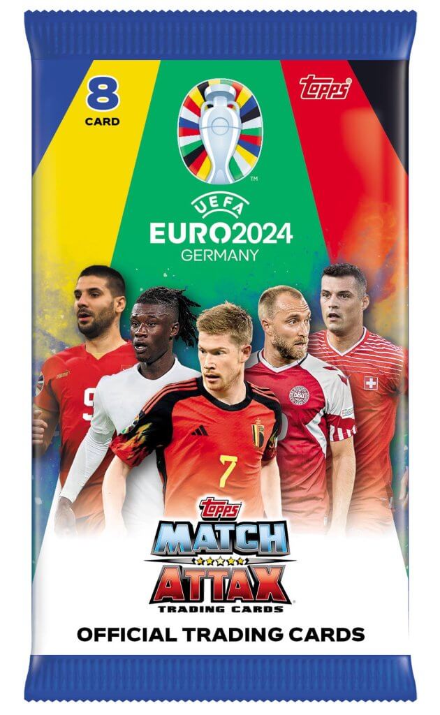 UEFA Match Attax EURO 2024 Edition Trading Card Pack