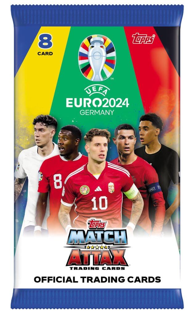 UEFA Match Attax EURO 2024 Edition Trading Card Pack