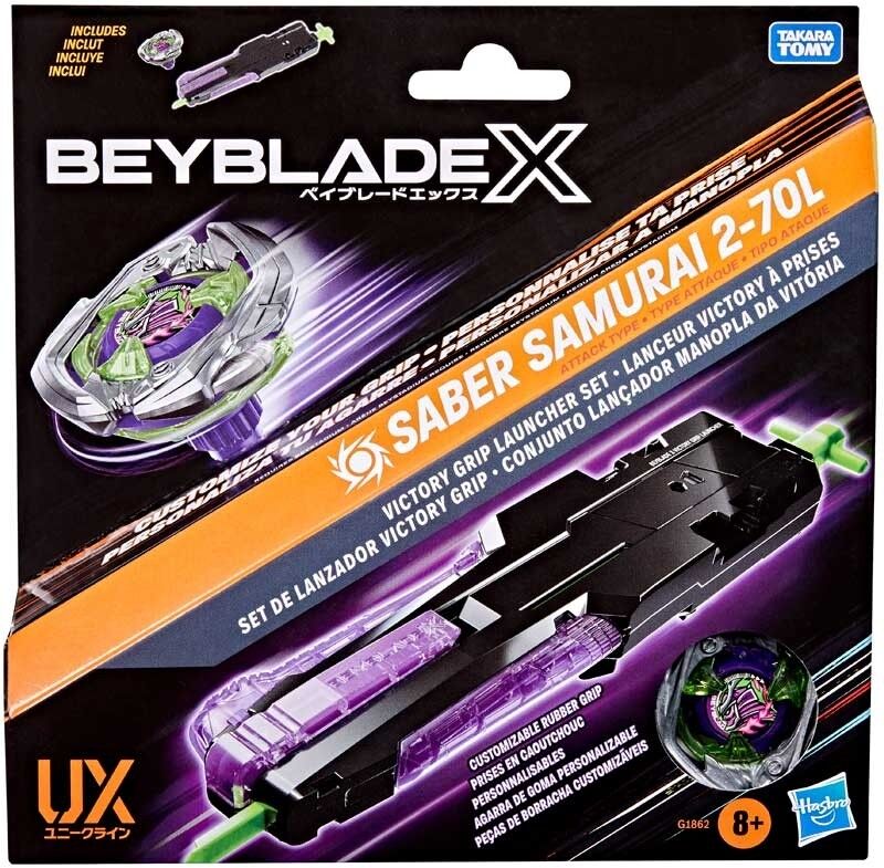 Beyblade X: Sam Saver Sword Launcher W Top