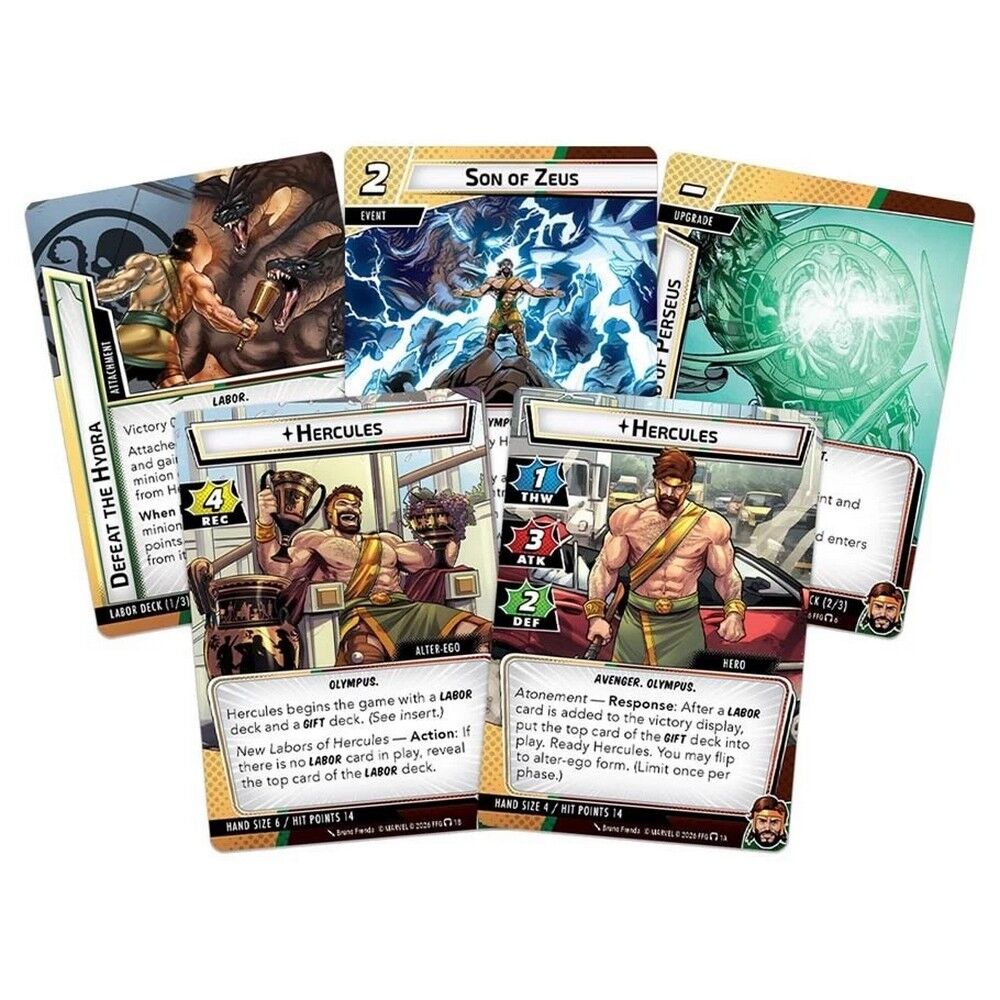 Marvel Champions LCG Hercules Hero Pack