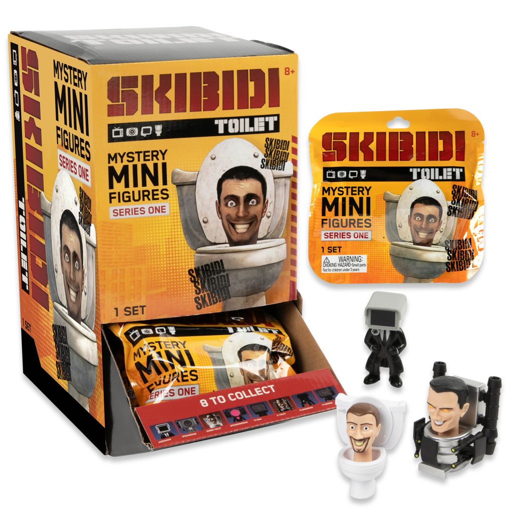 Skibidi Toilet Mini Mystery Figures -Series 1