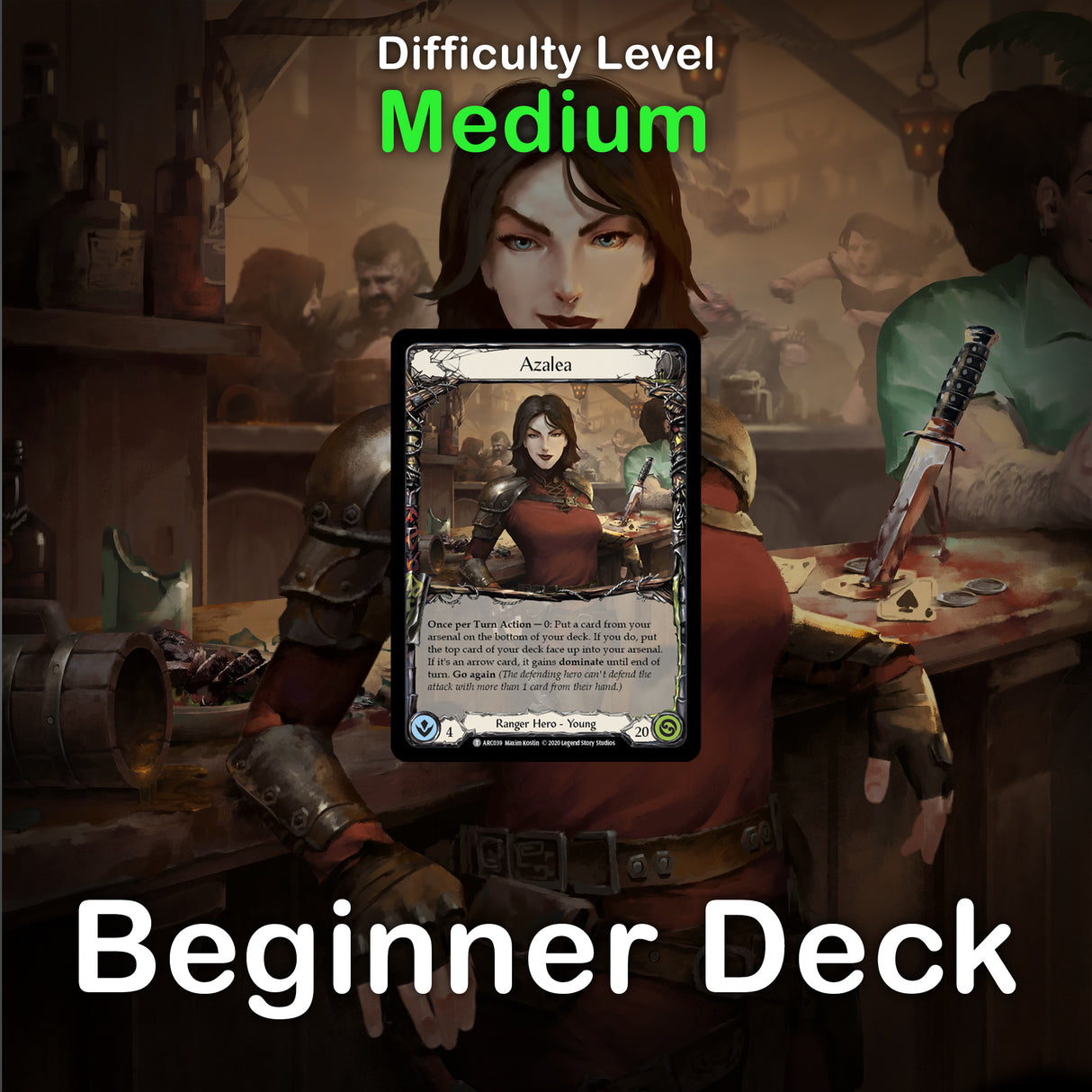 フレッシュ&ブラッドTCG初心者デッキ:アザレア