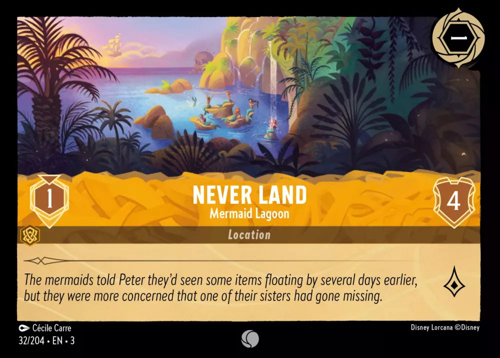Never Land - Mermaid Lagoon (32/204) -  Into the Inklands
