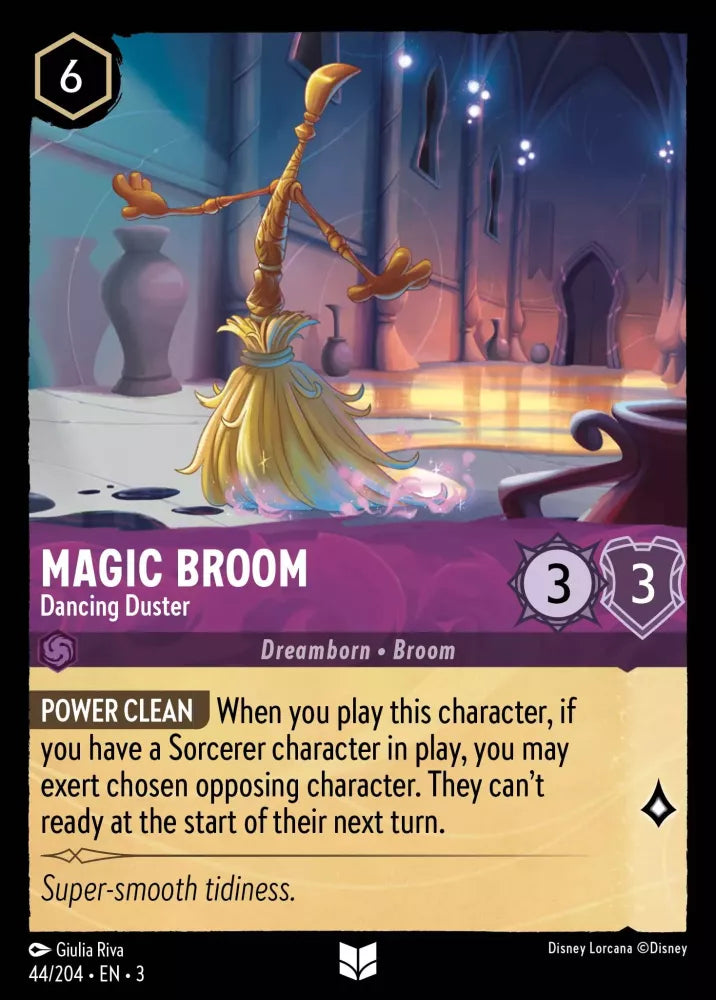 Magic Broom - Dancing Duster (44/204) -  Into the Inklands