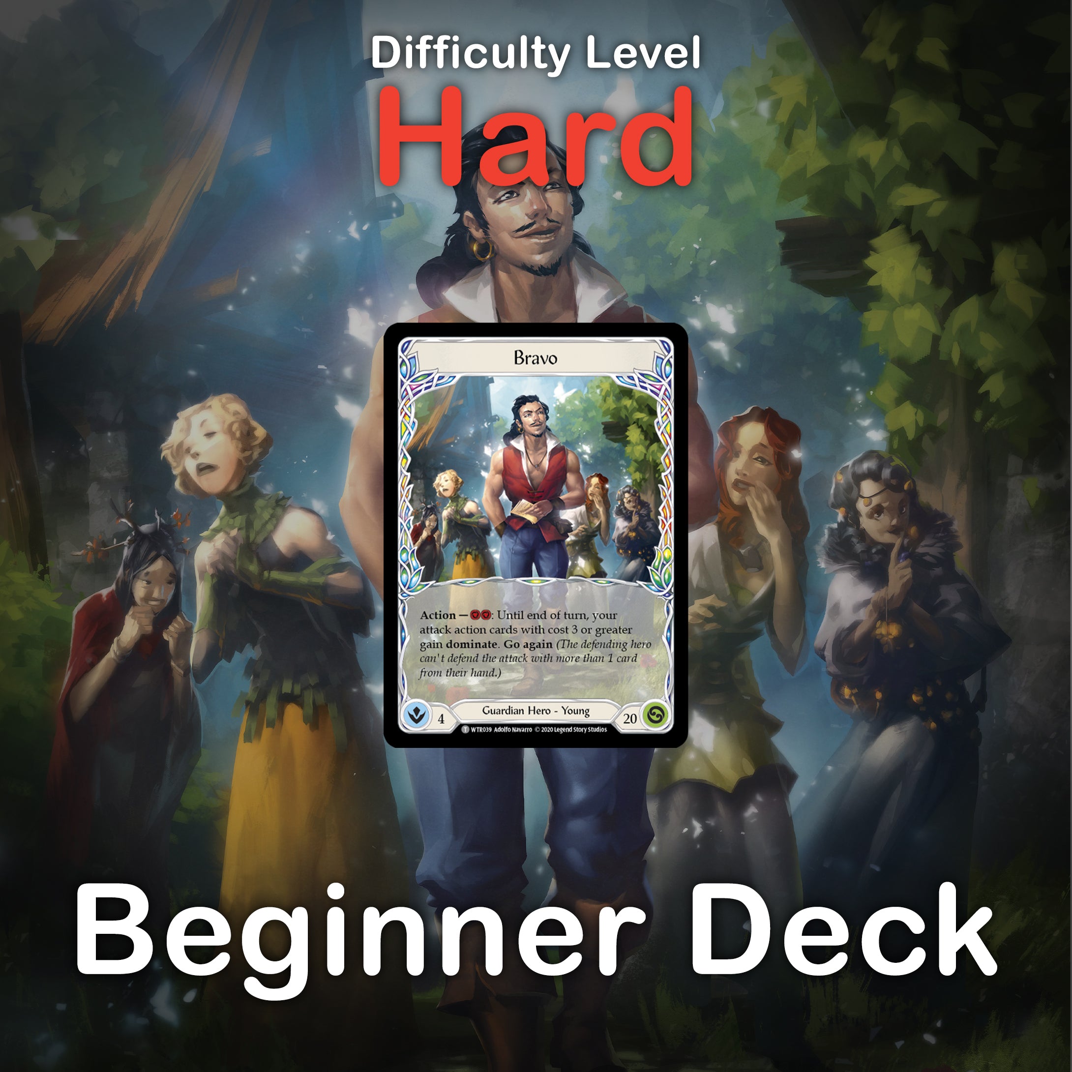 Flesh & Blood TCG Beginner Deck: Bravo