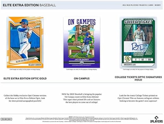 2022 PANINI Elite Extra Edition Baseball Hobby Box
