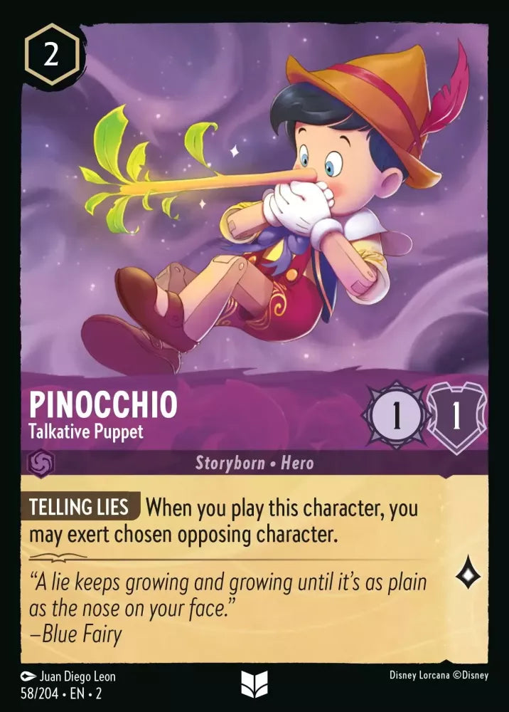 Pinocchio - Talkative Puppet (58/204) -  Rise of the Floodborn
