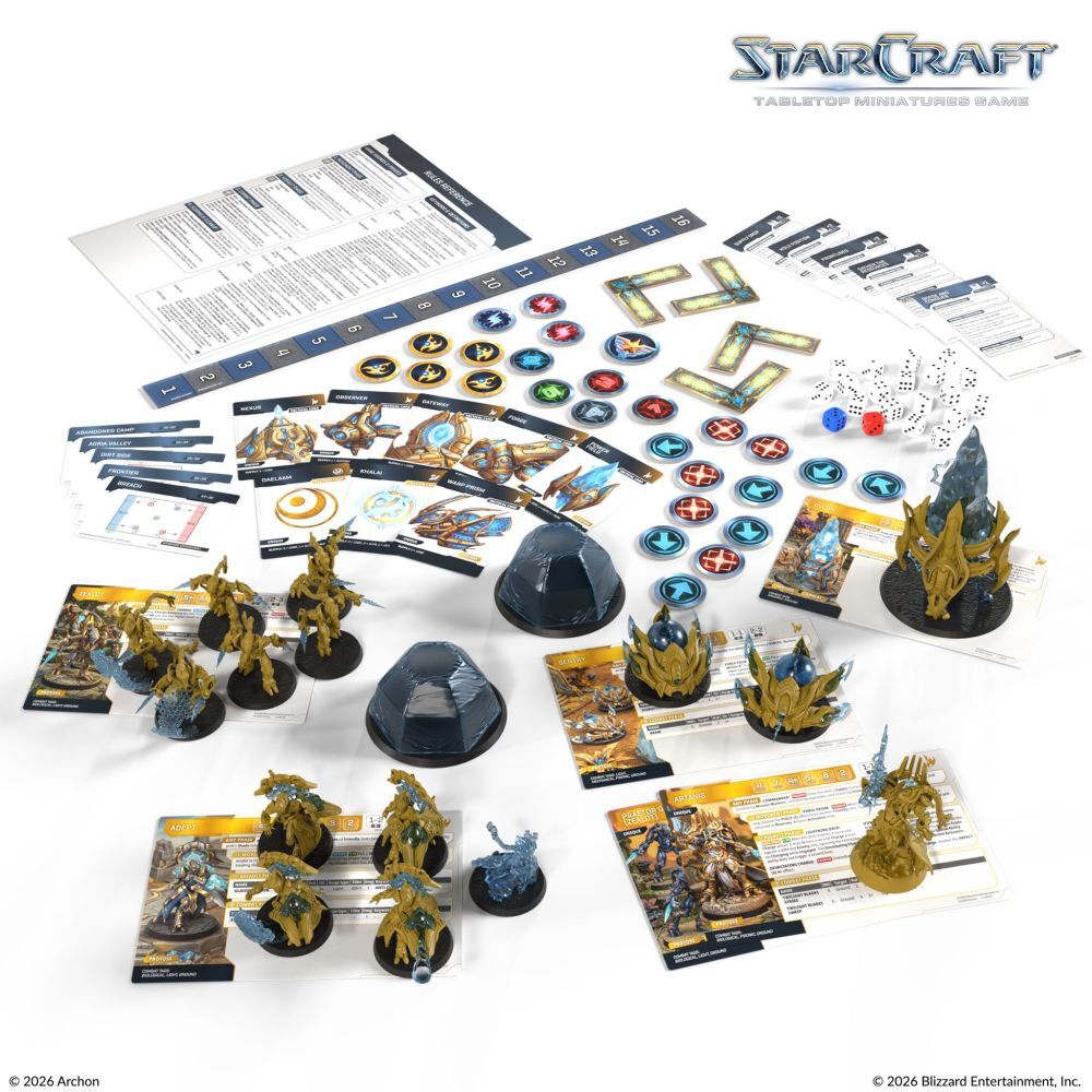 Starcraft Miniatures Game: Protoss Starters Set Founders Edition
