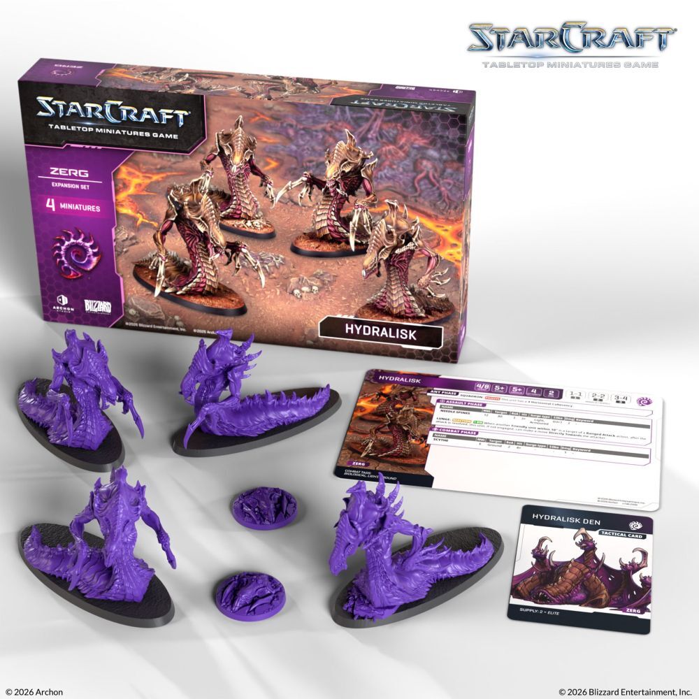 Starcraft Miniatures Game: Zerg - Hydralisk - Expansion Set