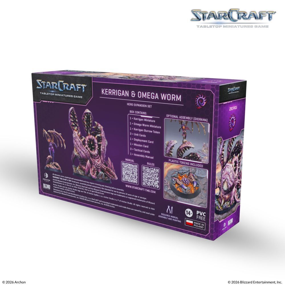 Starcraft Miniatures Game: Zerg - Kerrigan (Primal Kerrigan) - Hero Expansion Set