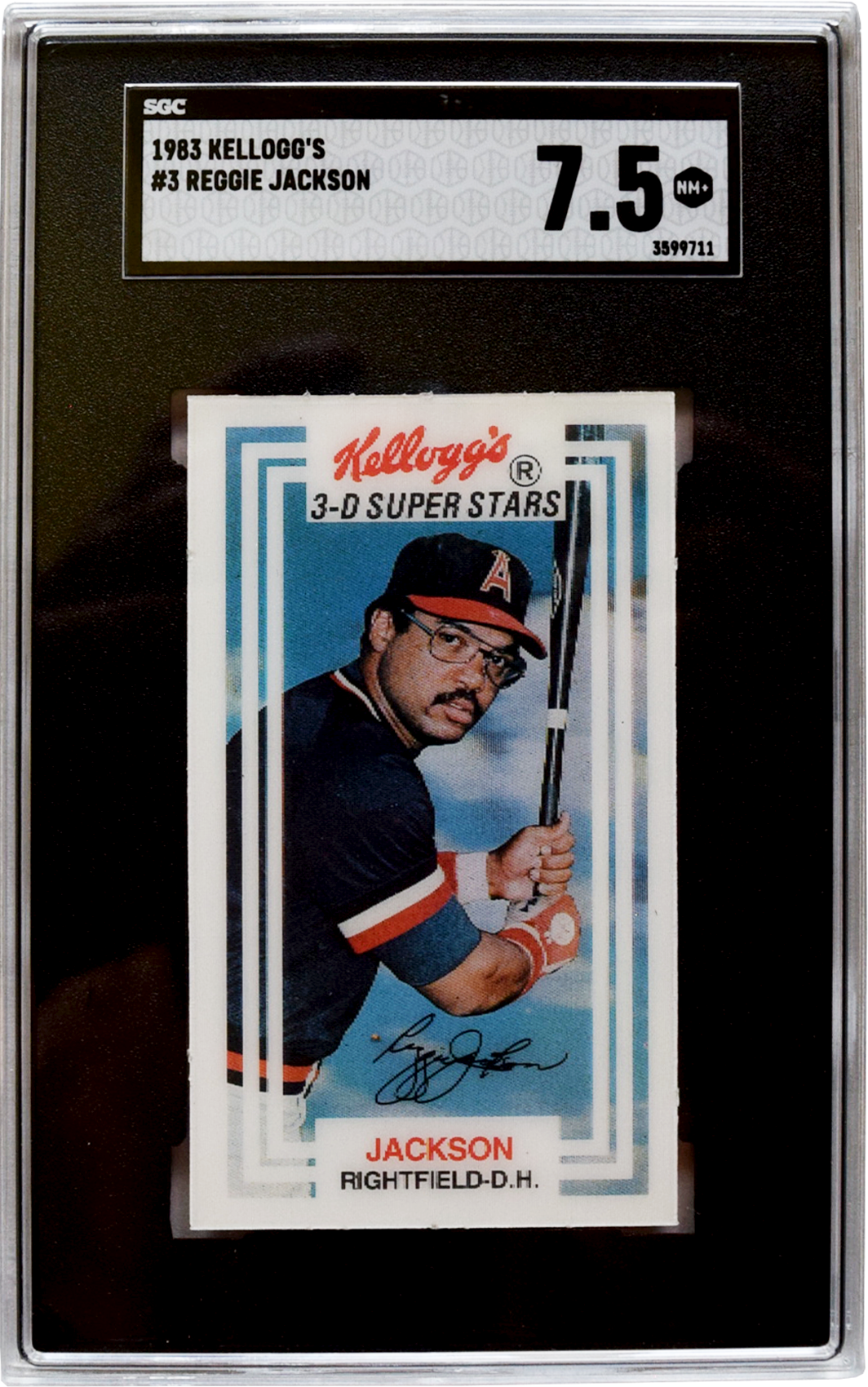 1983 ケロッグ | #3 レジー・ジャクソン SGC 7.5 NM+