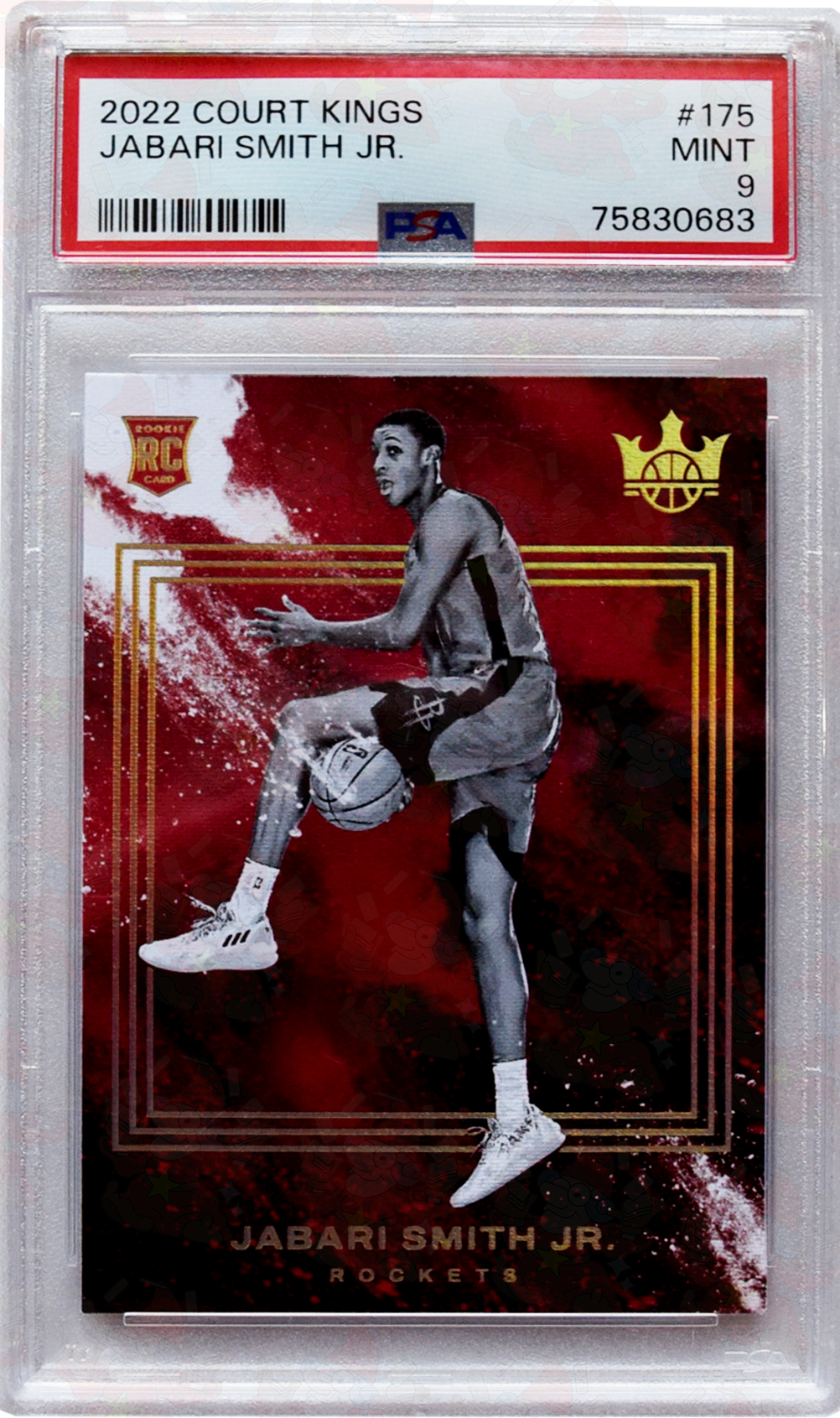 2022 - Court Kings - #175 Jabari Smith Jr. PSA 9 Mint