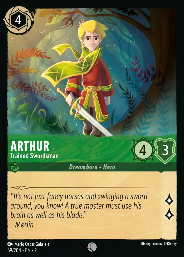 Arthur - Trained Swordsman (69/204) -  Rise of the Floodborn