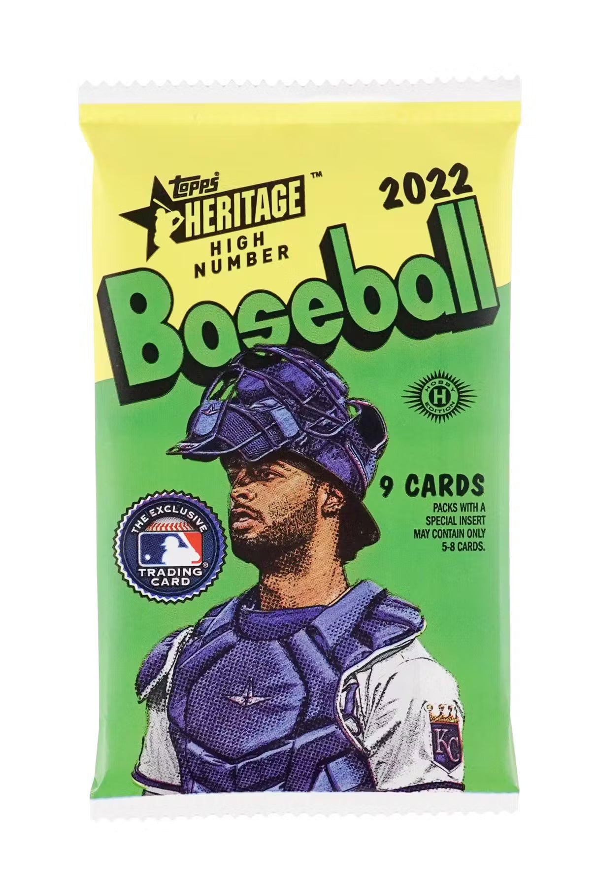 TOPPS 2022 Baseball Heritage High Number Cards Booster Pack