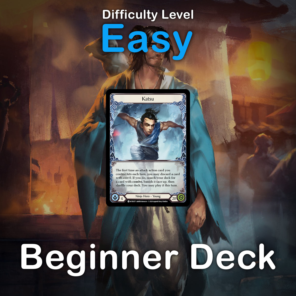 フレッシュ&ブラッドTCG初心者デッキ:カツ